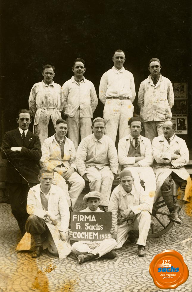 Firma Hermann SachsTeamfoto 1935