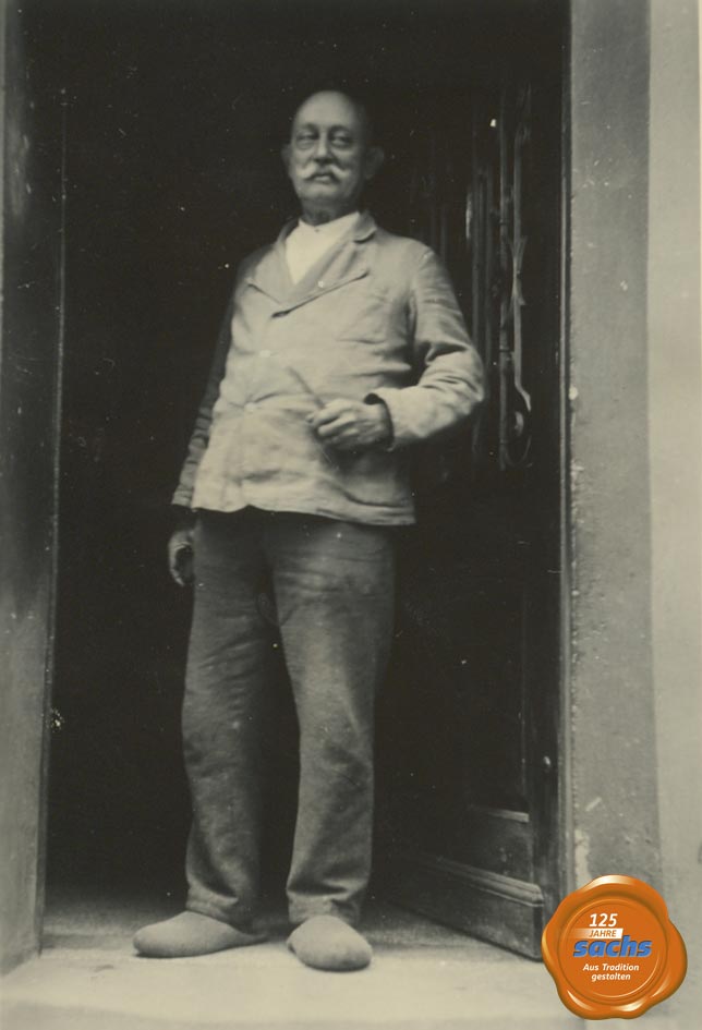 Firmengruender Christoph Sachs 1890er