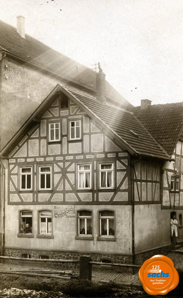 Wohnhaus und Werkstatt Rockelgasse Lauterbach 1920er 2