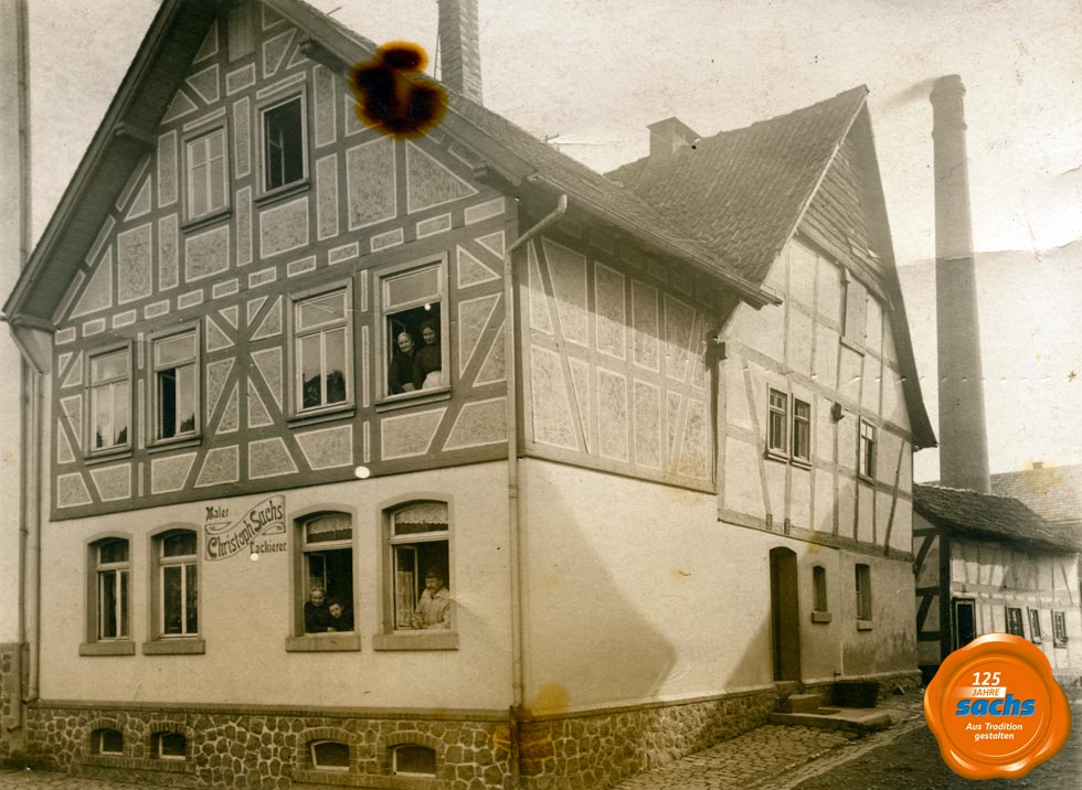 Wohnhaus und Werkstatt Rockelgasse Lauterbach 1920er