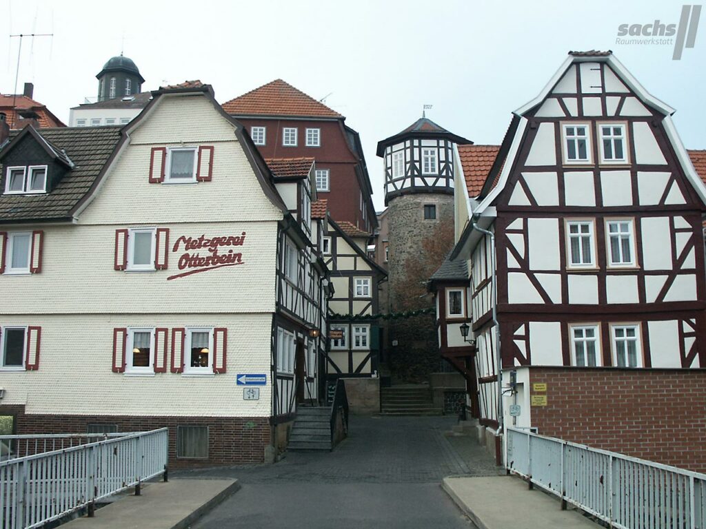 Metzgerei Otterbein Altbausanierung Fassadensanierung Lauterbach Maler