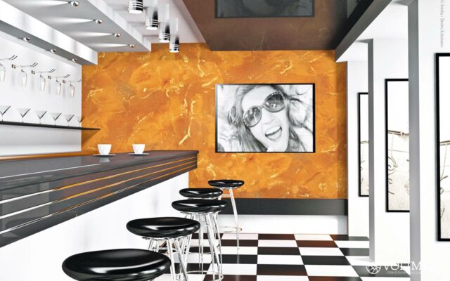 Volimea Grandezza Antik Messing Bar Maler Lauterbach